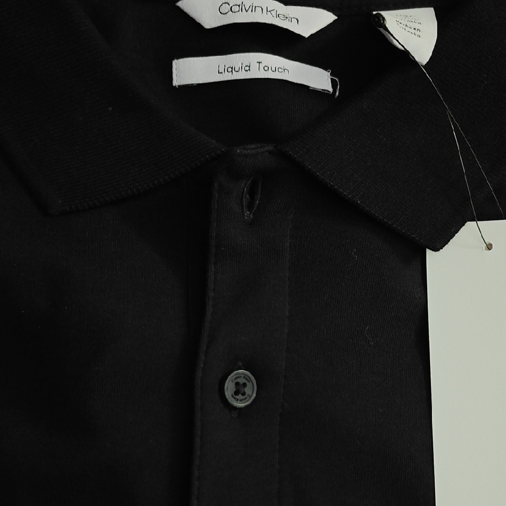 Calvin Klein Black Polo Shirt